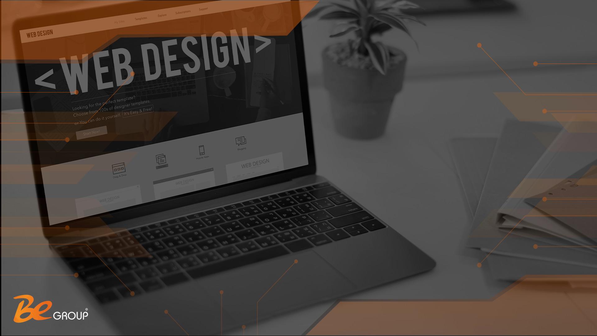 تصميم موقع الكتروني